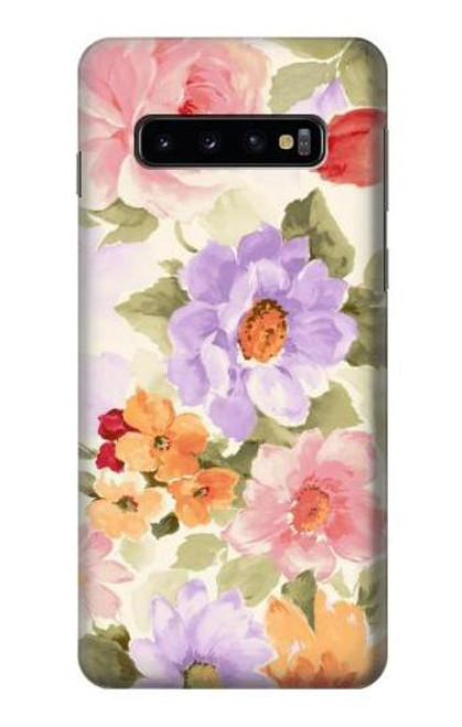 S3035 Sweet Flower Painting Funda Carcasa Case para Samsung Galaxy S10