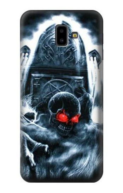 S0297 Zombie Dead Man Funda Carcasa Case para Samsung Galaxy J6+ (2018), J6 Plus (2018)