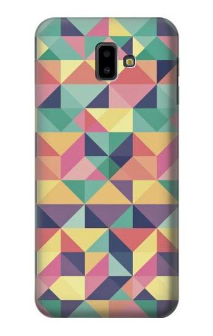 S2379 Variation Pattern Funda Carcasa Case para Samsung Galaxy J6+ (2018), J6 Plus (2018)