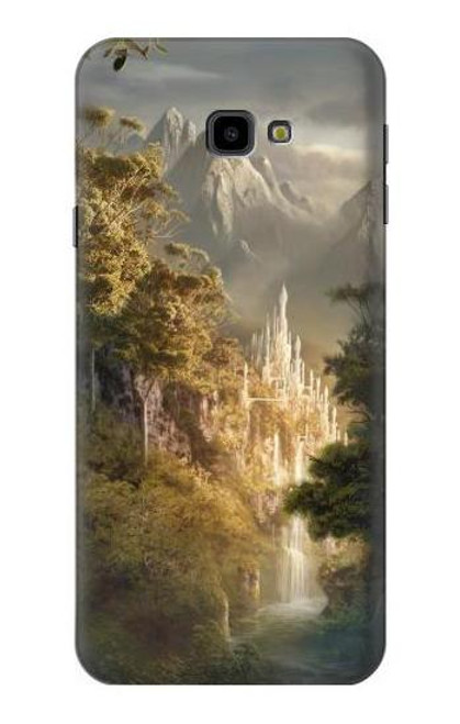 S0408 Fantasy Art Funda Carcasa Case para Samsung Galaxy J4+ (2018), J4 Plus (2018)