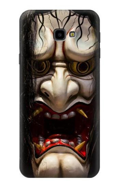 S2112 Hannya Demon Funda Carcasa Case para Samsung Galaxy J4+ (2018), J4 Plus (2018)