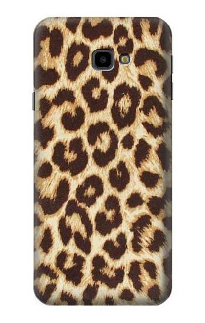 S2204 Leopard Pattern Graphic Printed Funda Carcasa Case para Samsung Galaxy J4+ (2018), J4 Plus (2018)