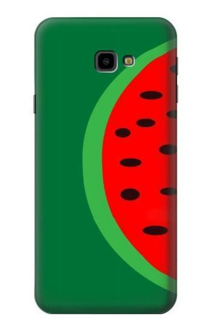 S2383 Watermelon Funda Carcasa Case para Samsung Galaxy J4+ (2018), J4 Plus (2018)