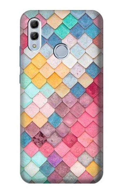 S2947 Candy Minimal Pastel Colors Funda Carcasa Case para Huawei Honor 10 Lite, Huawei P Smart 2019