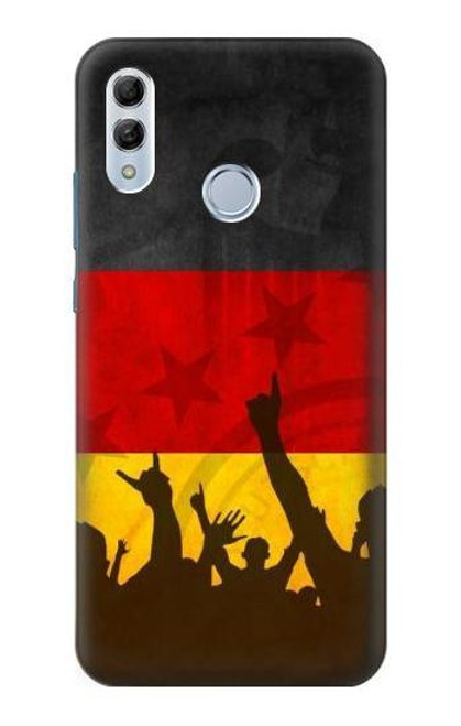 S2966 Germany Football Soccer Euro 2016 Funda Carcasa Case para Huawei Honor 10 Lite, Huawei P Smart 2019