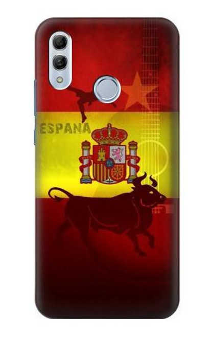 S2984 Spain Football Soccer Euro 2016 Funda Carcasa Case para Huawei Honor 10 Lite, Huawei P Smart 2019