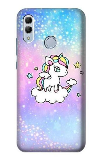 S3256 Cute Unicorn Cartoon Funda Carcasa Case para Huawei Honor 10 Lite, Huawei P Smart 2019