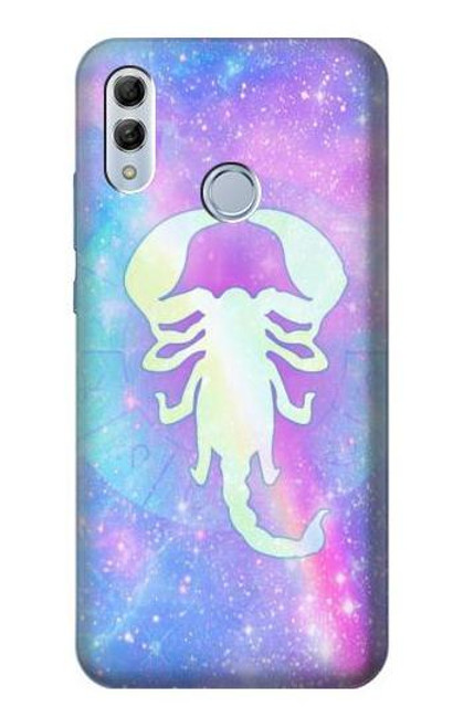 S3267 Zodiac Scorpio Funda Carcasa Case para Huawei Honor 10 Lite, Huawei P Smart 2019