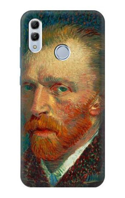 S3335 Vincent Van Gogh Self Portrait Funda Carcasa Case para Huawei Honor 10 Lite, Huawei P Smart 2019