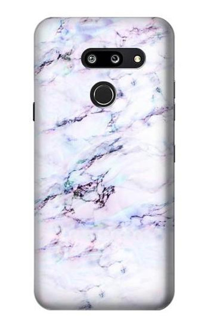 S3215 Seamless Pink Marble Funda Carcasa Case para LG G8 ThinQ