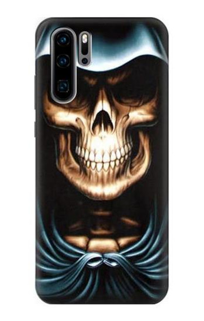 S0225 Skull Grim Reaper Funda Carcasa Case para Huawei P30 Pro