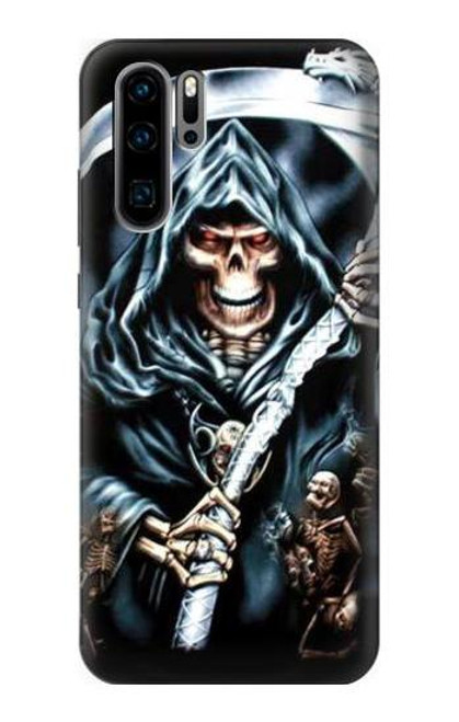 S0295 Grim Reaper Funda Carcasa Case para Huawei P30 Pro