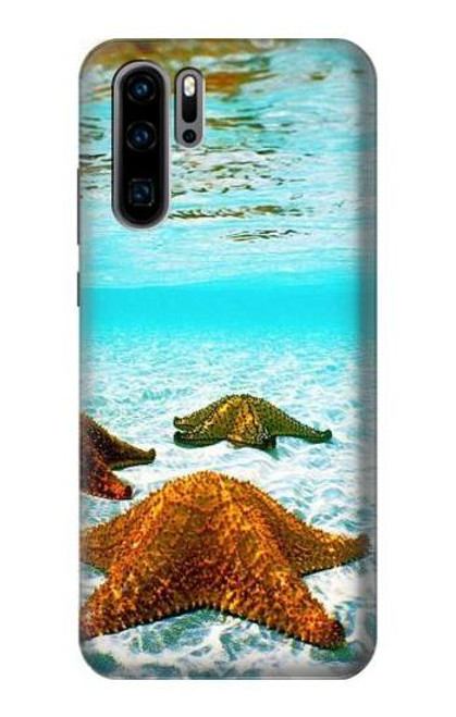 S1679 Starfish Sea Beach Funda Carcasa Case para Huawei P30 Pro