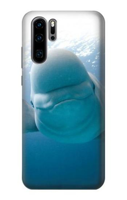 S1801 Beluga Whale Smile Whale Funda Carcasa Case para Huawei P30 Pro