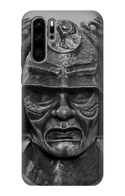 S1827 Japan Samurai Helmet Funda Carcasa Case para Huawei P30 Pro