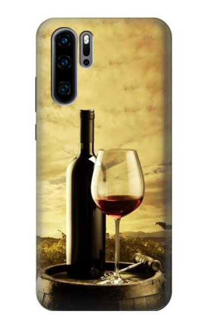 S2042 A Grape Vineyard Grapes Bottle Red Wine Funda Carcasa Case para Huawei P30 Pro