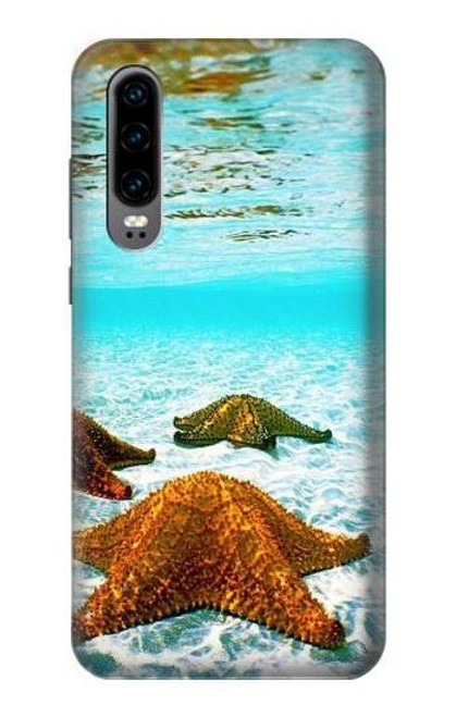 S1679 Starfish Sea Beach Funda Carcasa Case para Huawei P30