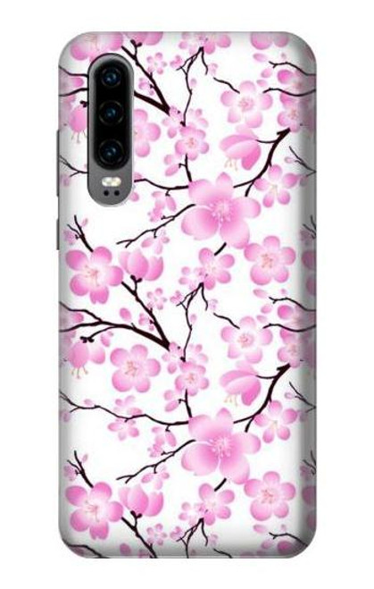 S1972 Sakura Cherry Blossoms Funda Carcasa Case para Huawei P30