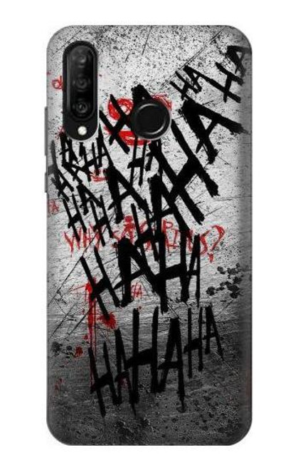 S3073 Joker Hahaha Blood Splash Funda Carcasa Case para Huawei P30 lite
