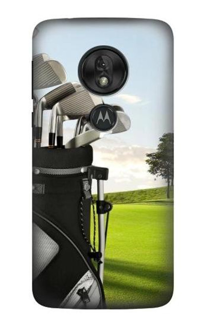 S0067 Golf Funda Carcasa Case para Motorola Moto G7 Play