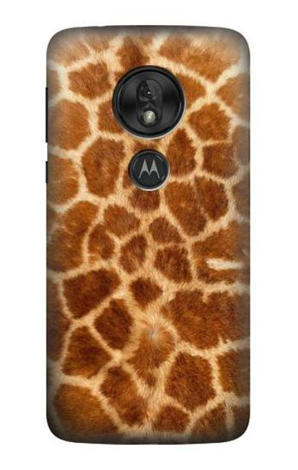 S0422 Giraffe Skin Funda Carcasa Case para Motorola Moto G7 Play