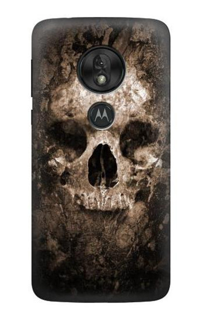 S0552 Skull Funda Carcasa Case para Motorola Moto G7 Play