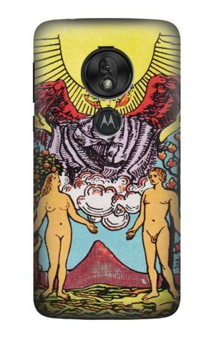 S2763 Lovers Tarot Card Funda Carcasa Case para Motorola Moto G7 Play