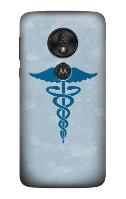 S2815 Medical Symbol Funda Carcasa Case para Motorola Moto G7 Play