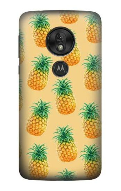 S3258 Pineapple Pattern Funda Carcasa Case para Motorola Moto G7 Play