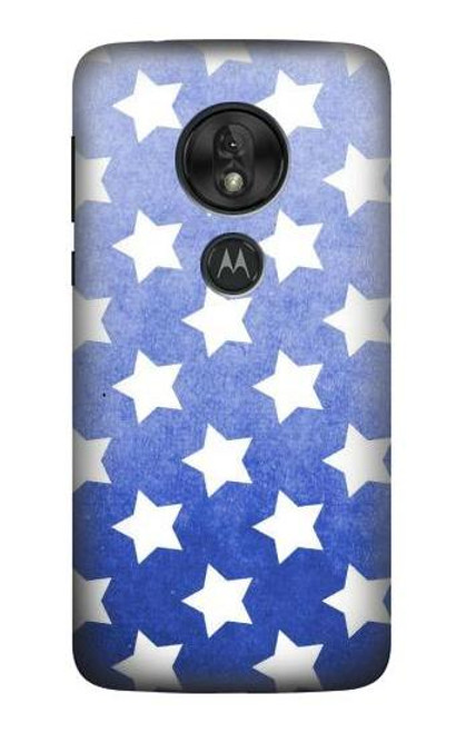 S2481 Star Pattern Funda Carcasa Case para Motorola Moto G7 Power