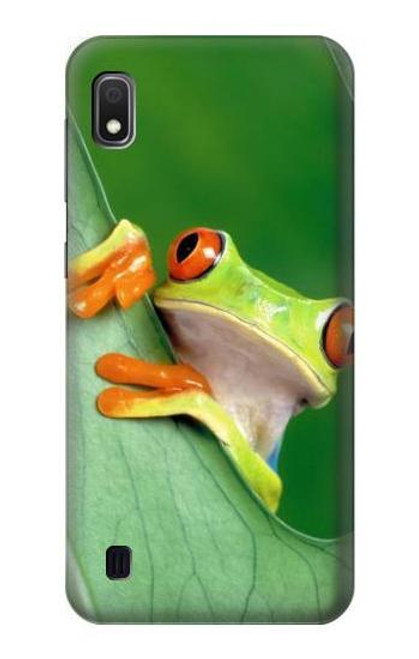 S1047 Little Frog Funda Carcasa Case para Samsung Galaxy A10