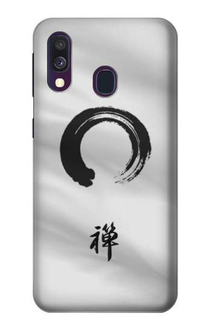 S2398 Zen Buddhism Symbol Funda Carcasa Case para Samsung Galaxy A40