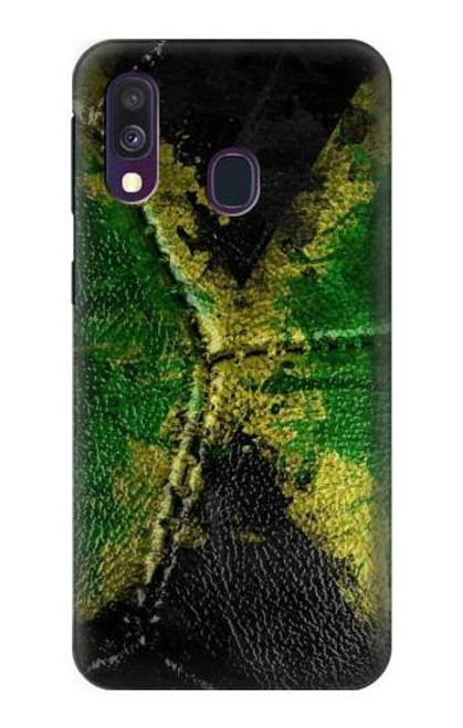 S3319 Jamaica Flag Vintage Football Graphic Funda Carcasa Case para Samsung Galaxy A40