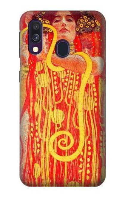 S3352 Gustav Klimt Medicine Funda Carcasa Case para Samsung Galaxy A40