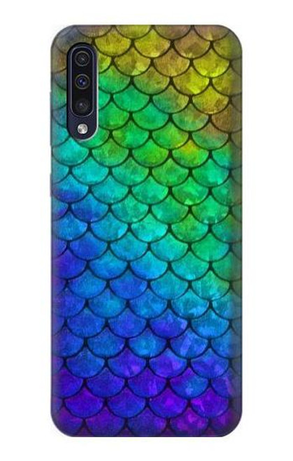 S2930 Mermaid Fish Scale Funda Carcasa Case para Samsung Galaxy A70