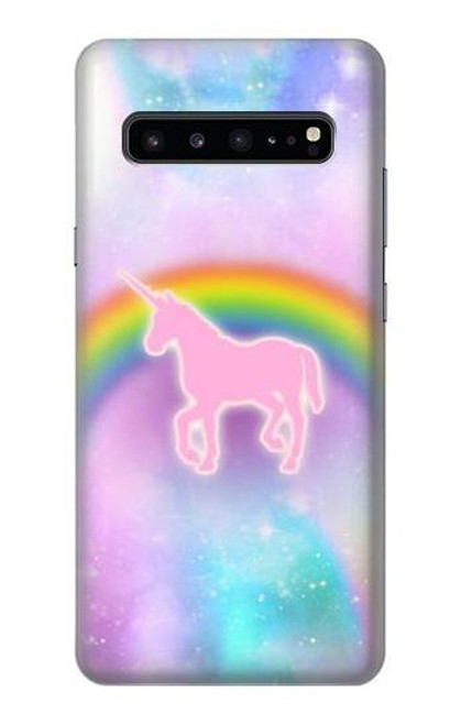 S3070 Rainbow Unicorn Pastel Sky Funda Carcasa Case para Samsung Galaxy S10 5G