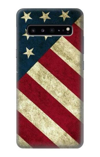 S3295 US National Flag Funda Carcasa Case para Samsung Galaxy S10 5G