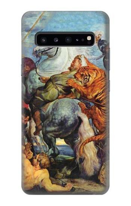 S3331 Peter Paul Rubens Tiger und Lowenjagd Funda Carcasa Case para Samsung Galaxy S10 5G