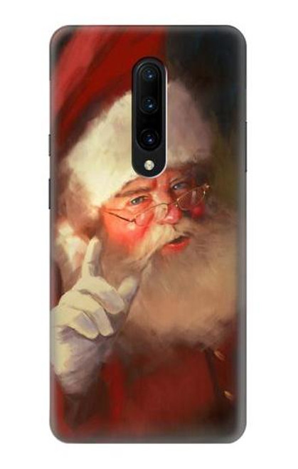 S1144 Xmas Santa Claus Funda Carcasa Case para OnePlus 7 Pro