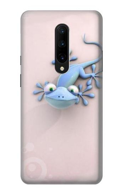 S1631 Funny Gecko Lizard Funda Carcasa Case para OnePlus 7 Pro