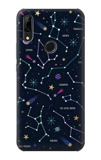 S3220 Star Map Zodiac Constellations Funda Carcasa Case para Huawei P Smart Z, Y9 Prime 2019