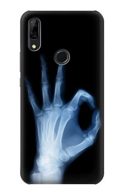 S3239 X-Ray Hand Sign OK Funda Carcasa Case para Huawei P Smart Z, Y9 Prime 2019