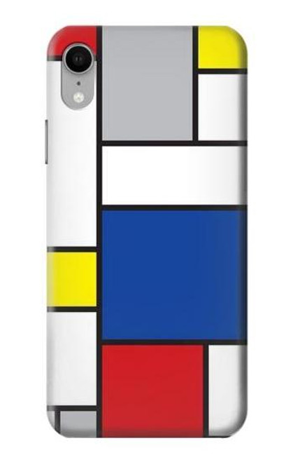 S3536 Modern Art Funda Carcasa Case para iPhone XR