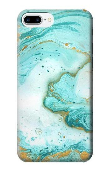 S3399 Green Marble Graphic Print Funda Carcasa Case para iPhone 7 Plus, iPhone 8 Plus