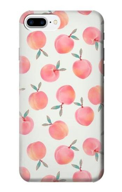 S3503 Peach Funda Carcasa Case para iPhone 7 Plus, iPhone 8 Plus