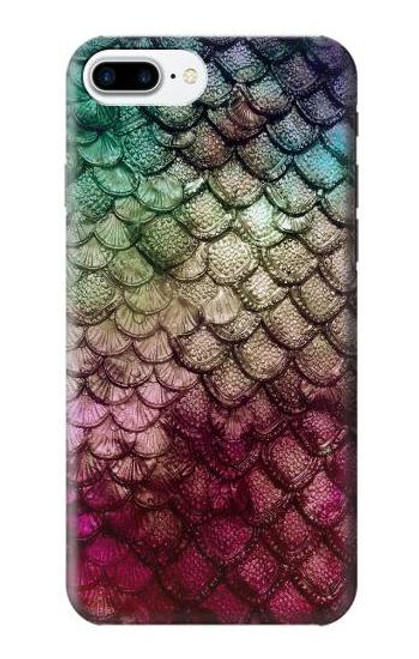 S3539 Mermaid Fish Scale Funda Carcasa Case para iPhone 7 Plus, iPhone 8 Plus