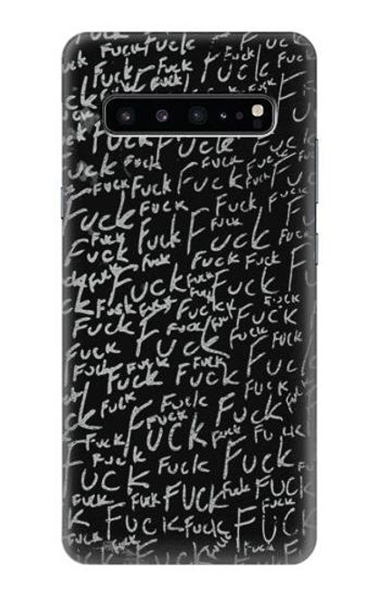 S3478 Funny Words Blackboard Funda Carcasa Case para Samsung Galaxy S10 5G