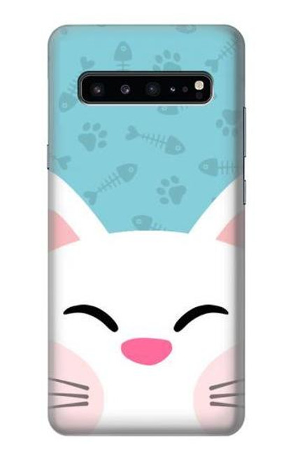 S3542 Cute Cat Cartoon Funda Carcasa Case para Samsung Galaxy S10 5G