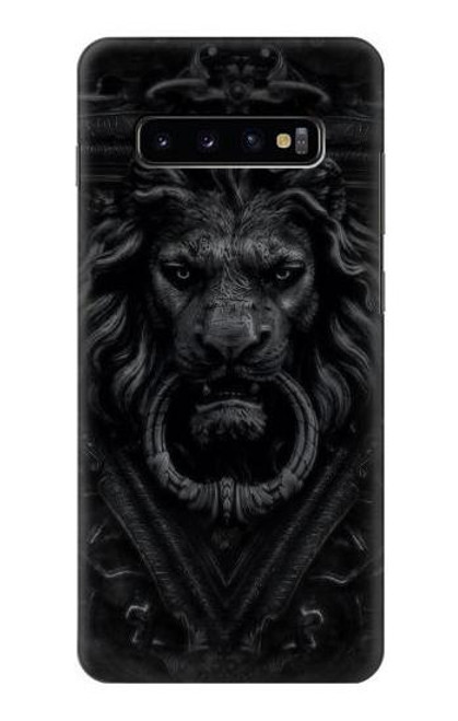 S3619 Dark Gothic Lion Funda Carcasa Case para Samsung Galaxy S10 Plus
