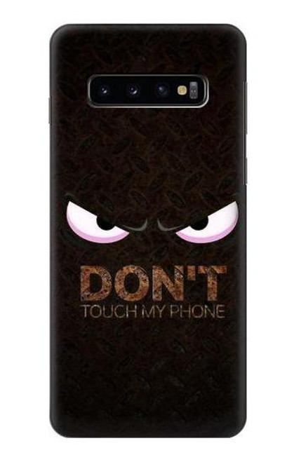 S3412 Do Not Touch My Phone Funda Carcasa Case para Samsung Galaxy S10